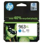 HP Cyan blækpatron No.963XL (3JA27AE)